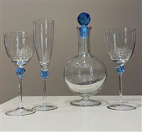 Vaso Ichendorf Milano JAYAZZURRO in Cristal JAYAZZURRO - JAYAZZURRO
